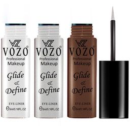 VOZO Set Of 3 Glide & Define Infusion Essential Liquid Eyeliner-5 ml Each-Shade- 01-03-06-14