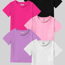 KUCHIPOO Girls 5 Cut Outs T-shirt-picture-45