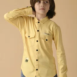 Albion By CnM Boys Comfort Opaque Casual Shirt-picture-41