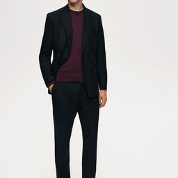 H&M Regular Fit Tapered Trousers-image-118