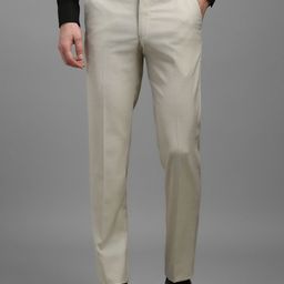 Louis Philippe Men Slim Fit Formal Trousers-picture-3