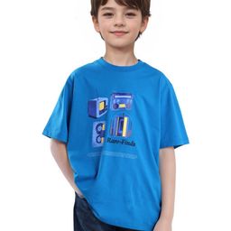 RARE ONES Boys Graphic Printed Cotton T-shirt-picture-47