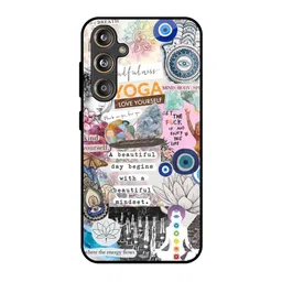 QRIOH Divine Flow Printed Samsung Galaxy M55s Silicone Back Case-picture-23