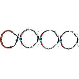 Dynamic Retail Global Set of 4 Unisex Bracelets-image-7