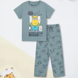max Boys Printed Night suit-image-9