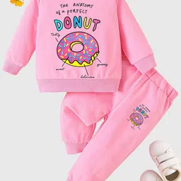 KUCHIPOO Girls Printed Long Sleeves Sweatshirt and Joggers-image-92
