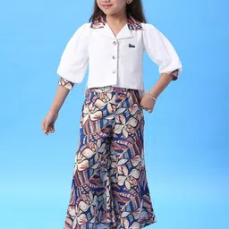 Macwin Girls Shirt with Palazzos-image-14