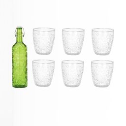 SOMIL Green Glass Airtight Can Bottle-picture-34