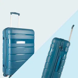 Timus Hard Luggage Textured Hard-Sided Medium Trolley Bag-picture-42