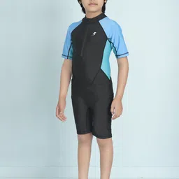 Aarika Boys Colourblocked Round Neck Legsuit With Goggle-image-62