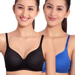 Floret Pack of 2 Full-Coverage Push-Up Bras T 3010-39
