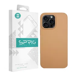 SPRIG Solid Printed iPhone 15 Pro Max Bumper Case Mobile Accessories-54