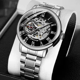 FORSINING Men Stainless Steel Straps Analogue Watch FSG8099M4S3-image-56