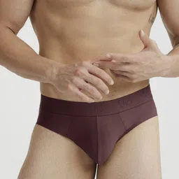 B'there Seamless Microfiber Brief U006_DEEP_BURGUNDY-image-30