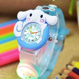 Shocknshop Girls Patterned Dial & Straps Analogue Watch 332 Cinna Blue-image-81