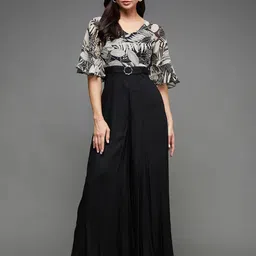 Miss Chase Printed Basic Jumpsuit image 5