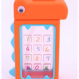 M'andy Kids Orange & Blue Cartoon Characters Water Bottle-47