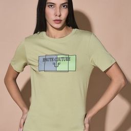 FFU Typographic Printed T-shirt-image-95