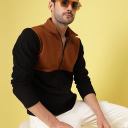 Rigo Men Colourblocked Pullover-image-42