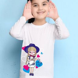 NUSYL Girls Printed T-shirt-picture-30