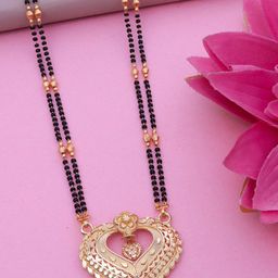Ramdev Art Fashion Jwellery Gold-Plated Artificial Beaded Mangalsutra-image-38