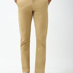 Peter England Casuals Men Slim Fit Trousers-picture-8