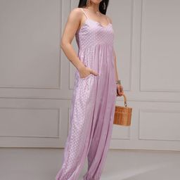 Vishudh Printed Basic Jumpsuit image 4