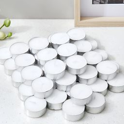 Aromatic Fables Off White 50 pieces Tea Light Candle-image-13