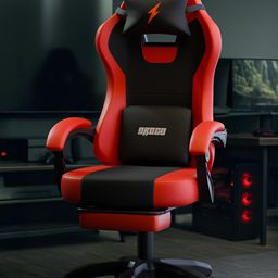 DROGO Auro Gaming Chair With Armrest Adjustable Neck & Lumbar Pillow Gaming Chair-image-82