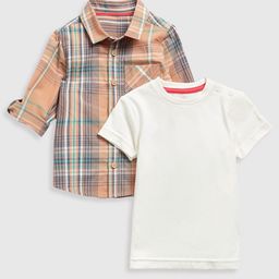 mothercare Boys Pack Of 2 Printed Shirt and T-Shirt-picture-19