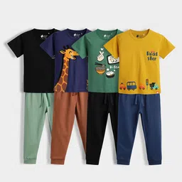 Orange Sugar Unisex Kids Printed T-shirt-picture-37