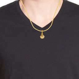 WHP JEWELLERS Balaji Diven 22 KT Yellow Gold Pendant For Women.-image-4