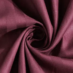 MARK HOME Red Striped Cotton 210 TC Single Bedsheet with 1 Pillow Cover-2.28 m x 1.37 m-image-2