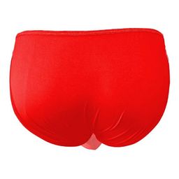 MOODSTRING Men Mid-Rise Small Size Bikini Briefs ML-07007-RD-S image 4