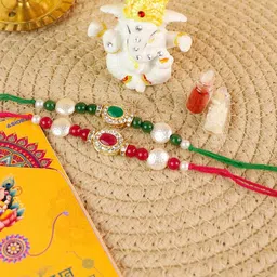 Bhai and Babhi Rakhi Gift set-51