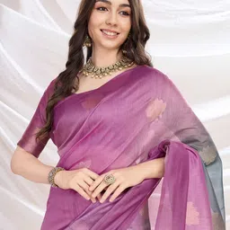 Mantrotsav Ethnic Motifs Zari Saree-picture-32