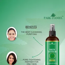 Park Daniel Set Of 3 Purify & Clear Skin Neem Toner - 100 ml Each image 4