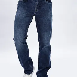 THREE DAYS Men Regular Fit Mid-Rise Light Fade Stretchable Jeans-image-80