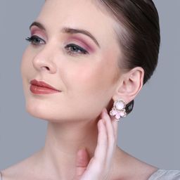 OPUS GEMS Artificial Stones Studded Circular Shaped Studs-image-64