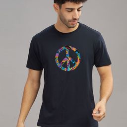 INDISSH Men Printed Extended Sleeves Pockets T-shirt-image-101