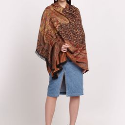 KRAFT INDIA Women Floral Printed Shawl-image-43