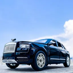 UKAXA Kids 1:24 Rolls Royse Toy Model Diecast Metal Car With Pullback Openable-image-82