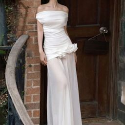 LULU & SKY Off-Shoulder Maxi Dress-image-78