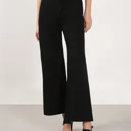Vero Moda Women High-Rise Stretchable Bootcut Jeans-image-85