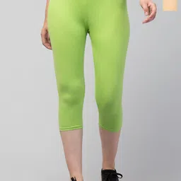 Attire Zone Women Pack of 2 Skinny Fit Capris-picture-15