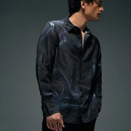 Flying Machine Men Classic Opaque Printed Casual Shirt-image-48
