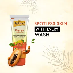 Torque Set Of 3 Refresh Papaya Face Wash For Dark Spots - 100 ml Each image 3
