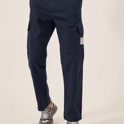 Styli Men Relaxed Fit Cargo Trouser With Badge-image-58