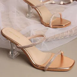 FEET RUNNER PU Kitten Sandals-image-82