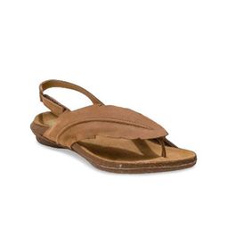 Saint G El Naturalista Women Velcro Leather T-Strap Flats-image-89